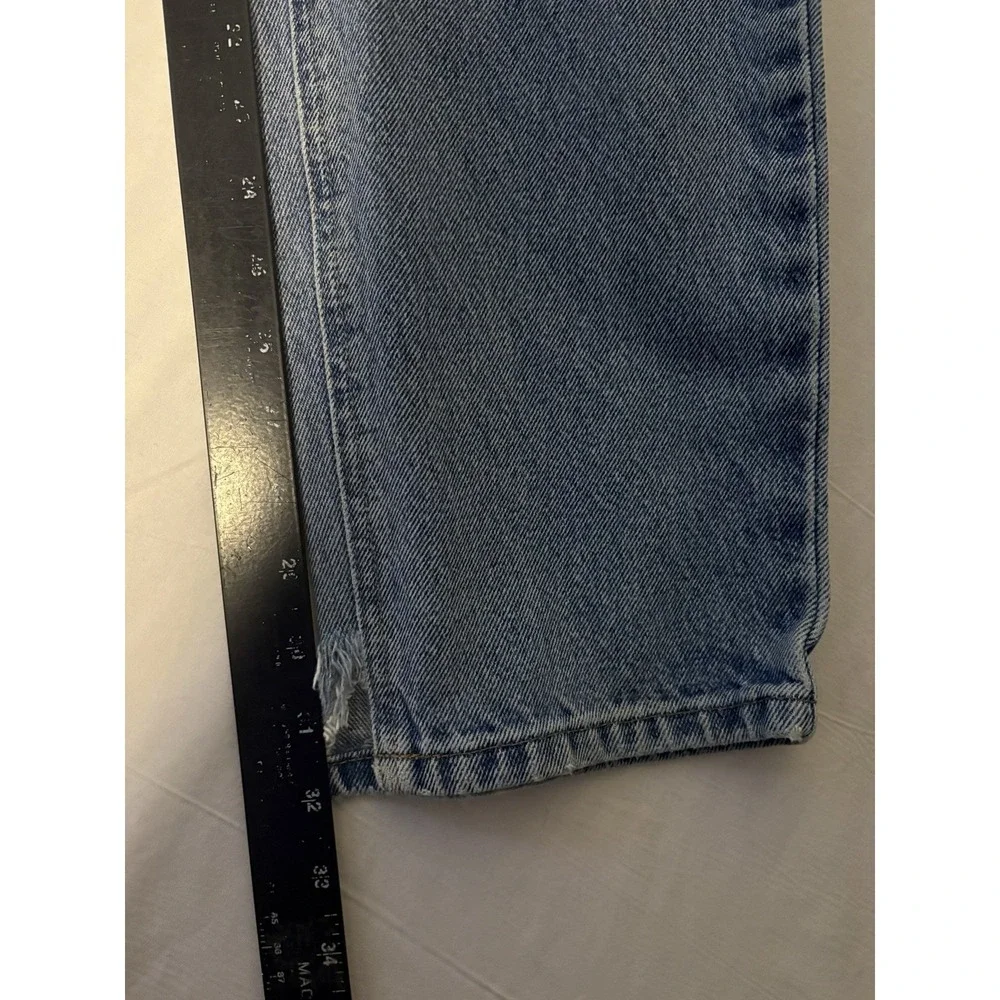 Vintage Carhartt Denim Jeans Men's Size 31x32 Blue Relaxed Fit Tapered B17 DST